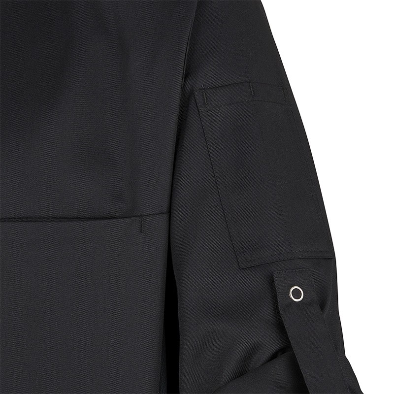Chaqueta cocinero CARDIFFO - blanco / negro